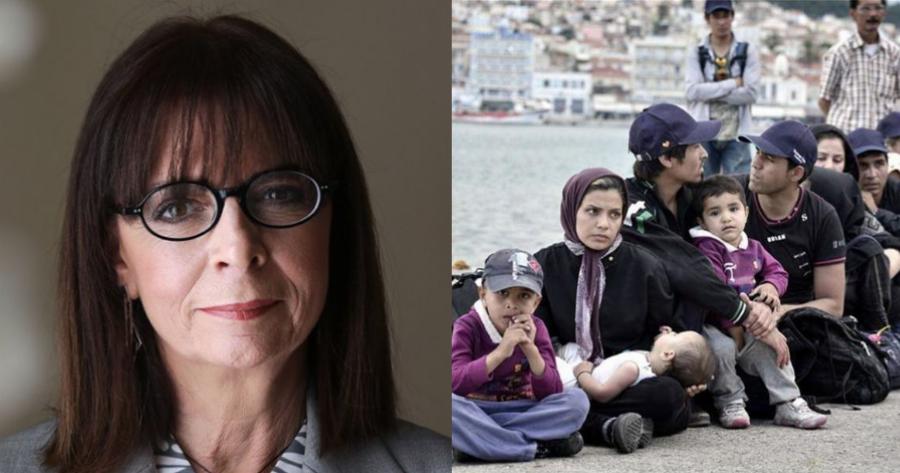 Κατερίνα Σακελλαροπούλου: «Είναι αναγκαίο να ενσωματωθούν οι μετανάστες στην ελληνική κοινωνία»