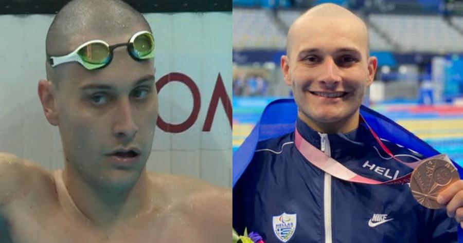 Χάλκινο μετάλλιο για τον Δημοσθένη Μιχαλενζτάκη στα 100μ. ελεύθερο στους Παραολυμπιακούς Αγώνες