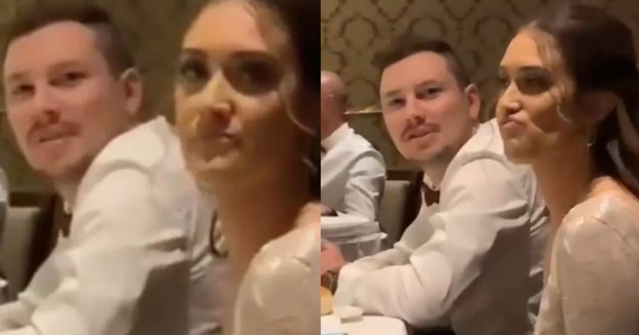 Έφαγε παντόφλα: Η νύφη «έπιασε» τον γαμπρό να βλέπει το ματς στο κινητό στο γαμήλιο γλέντι