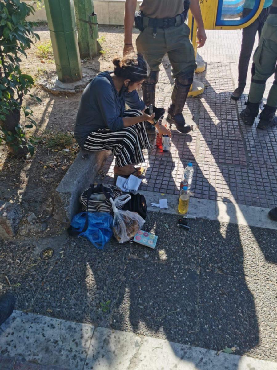 Πεδίον του Άρεως: Η γυναίκα που έβαλε τη φωτιά και συνελήφθη