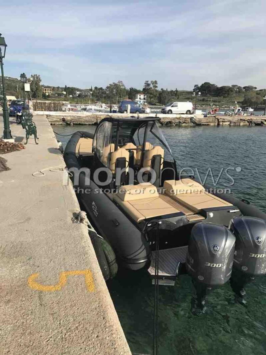 Ελένη Μενεγάκη: Το φουσκωτό σκάφος – θηρίο των 300.000 ευρώ και οι βόλτες στα Ελληνικά νησιά