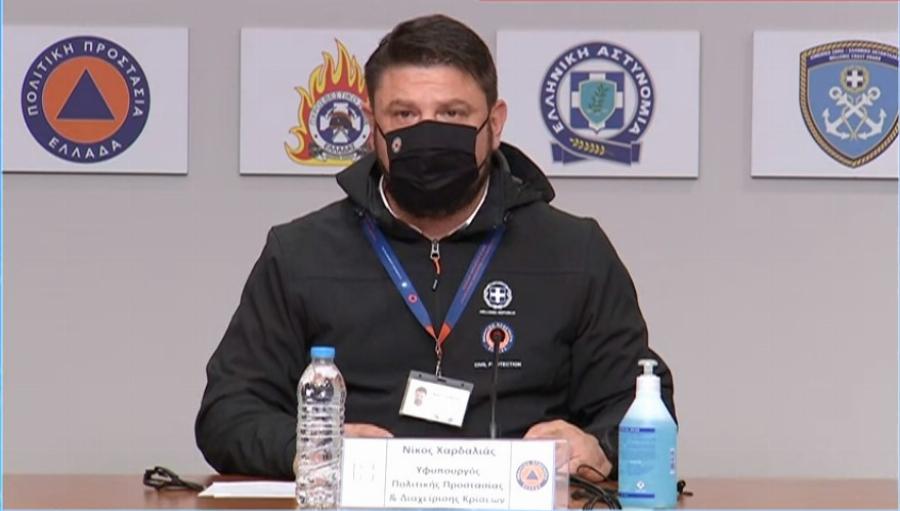 Νίκος Χαρδαλιάς: Διαχειριζόμαστε 55 πυρκαγιές παράλληλα – Η κατάσταση στα μέτωπα