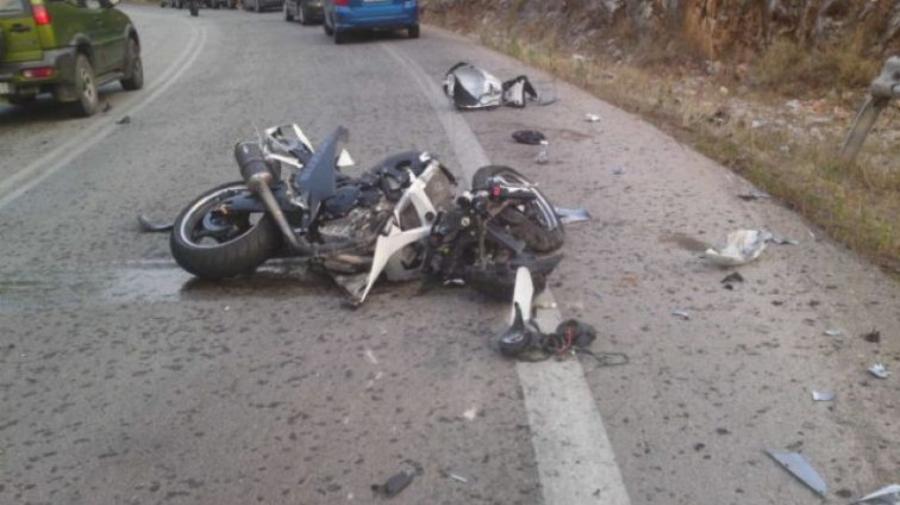 Θρήνος στη Λάρισα: 46χρονη σκοτώθηκε σε τροχαίο με μηχανάκι