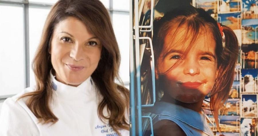 Σαν δυο σταγόνες νερό: Η σπάνια κοινή φωτογραφία της Αργυρώς Μπαρμπαρίγου με την κόρη της