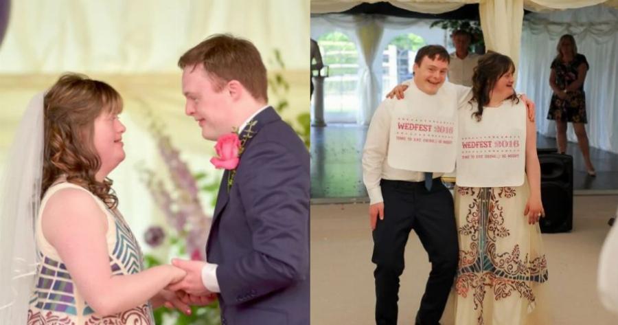 Η αληθινή αγάπη ξεπερνάει κάθε δυσκολία: Ο παραμυθένιος γάμος ενός ζευγαριού με Σύνδρομο Down