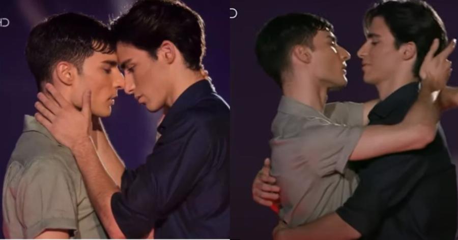 Έντονες αντιδράσεις για την φωτογράφιση Κωνσταντίνου & Ντίνου στο  GNTM4