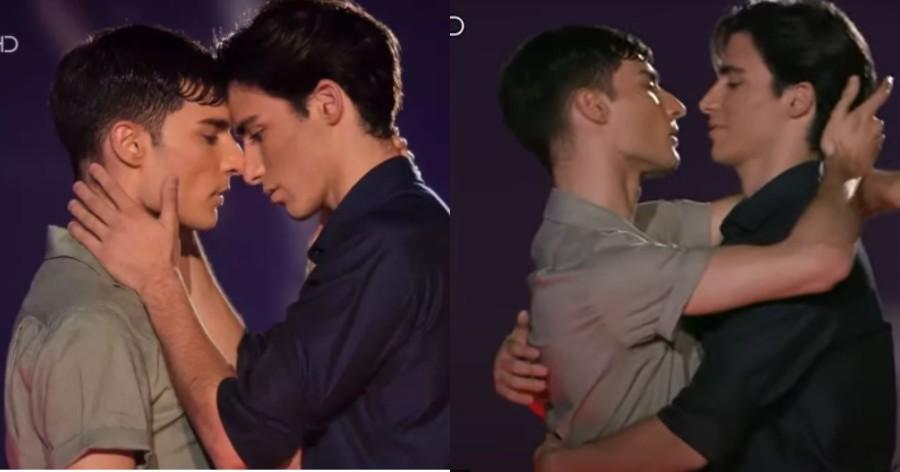 Έντονες αντιδράσεις για την φωτογράφιση Κωνσταντίνου & Ντίνου στο  GNTM4