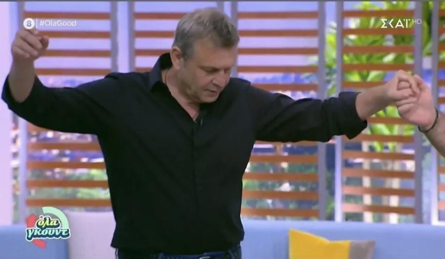 Τα “έσπασε” ο Γκλέτσος με το χορό του σε live εκπομπή