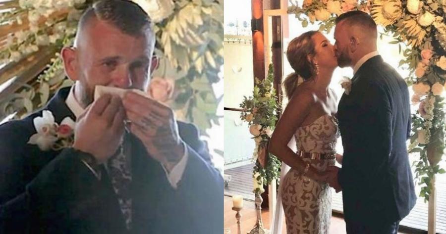 Κωφάλαλος γαμπρός ξεσπά σε κλάματα όταν βλέπει την νύφη να τραγουδά στην νοηματική