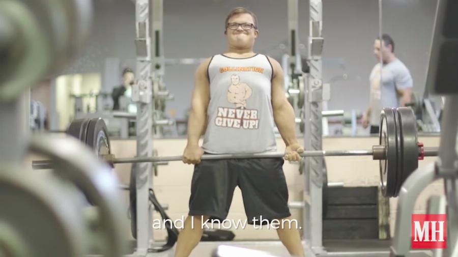 23χρονος άνδρας με Σύνδρομο Down εκπληρώνει το όνειρο του να γίνει body builder – Πηγαίνει καθημερινά στο γυμναστήριο