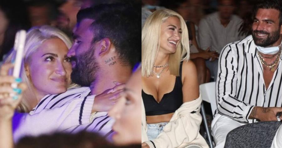 Πρώτη δημόσια βραδινή εμφάνιση της Τούνη με τον Αλεξάνδρου – Φανερά ερωτευμένοι σε συναυλία