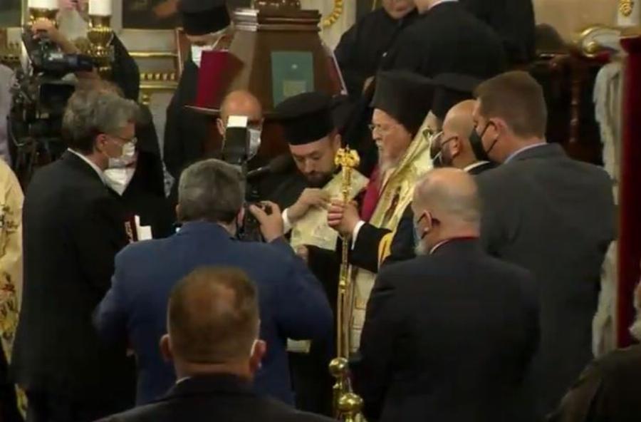 Σωτήρης Τσιόδρας: Χειροθετήθηκε Άρχων Οφφικιάλιος από τον Οικουμενικό Πατριάρχη Βαρθολομαίο