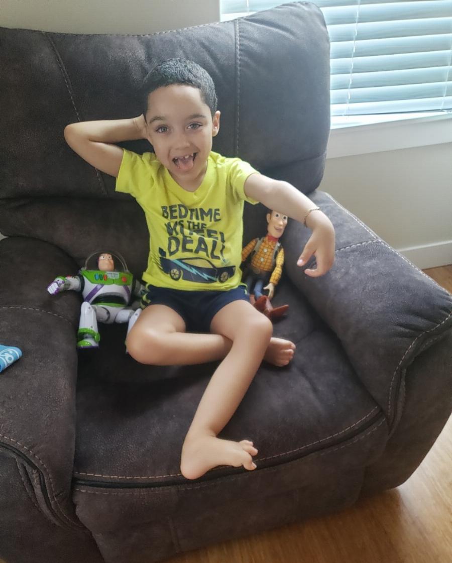 Έπαιξε επιτέλους σαν παιδί – 6χρονος νίκησε την αναπηρία του