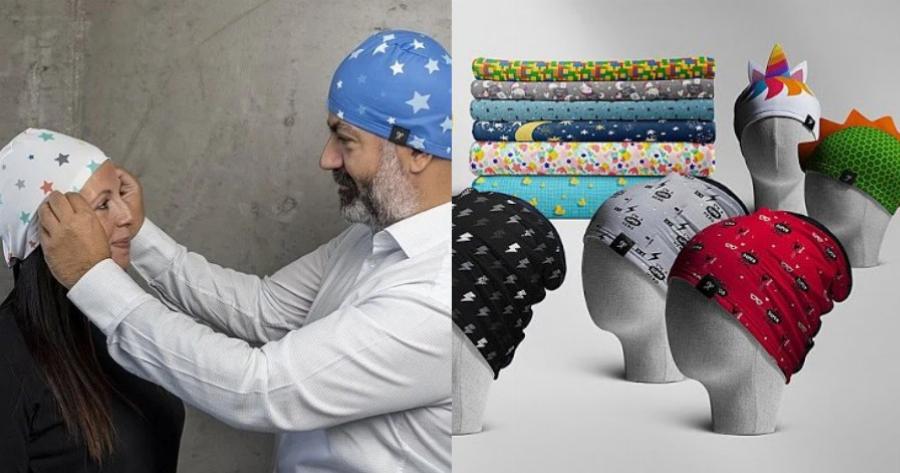 Έλληνες γιατροί φτιάχνουν σκουφάκια για παιδιά ήρωες που παλεύουν με τον καρκίνο