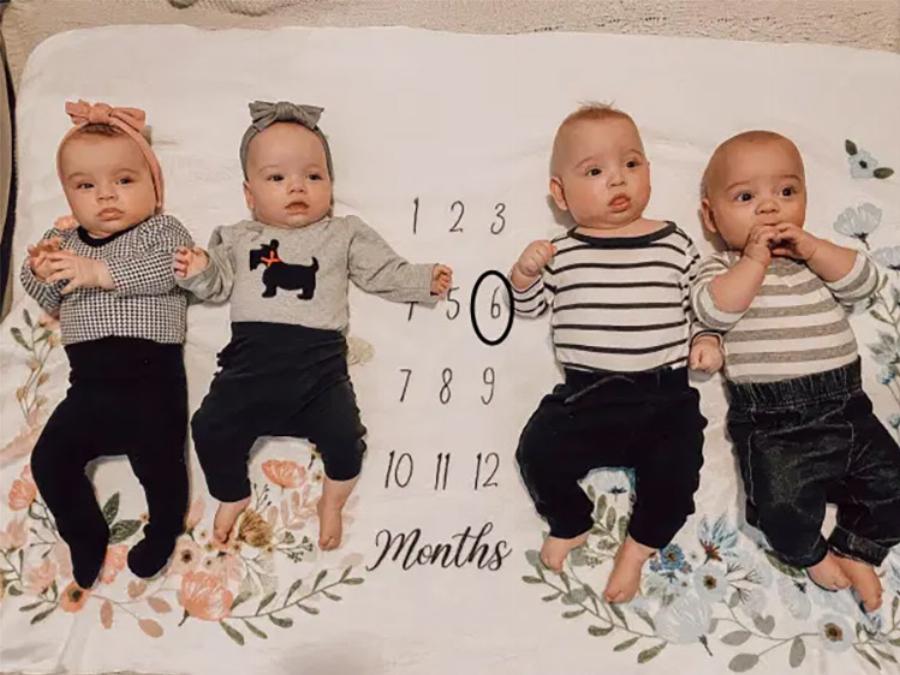 Το θαύμα της ζωής: Μητέρα απέκτησε τετράδυμα μετά από 6 αποβολές