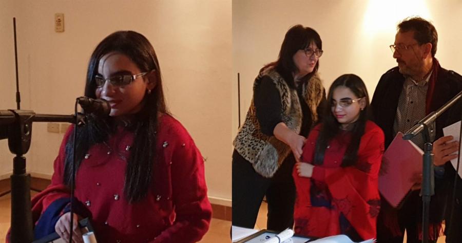 Η τυφλή 22χρονη Αιγύπτια, αριστούχος της Ελληνικής Γλώσσας έκανε τους Έλληνες του Καΐρου να δακρύσουν