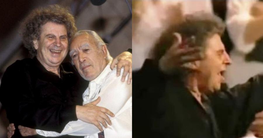 «Θα χορέψω αν χορέψεις και συ»: Το συρτάκι του Μίκη με τον Άντονι Κουίν το 1995 στο Μόναχο