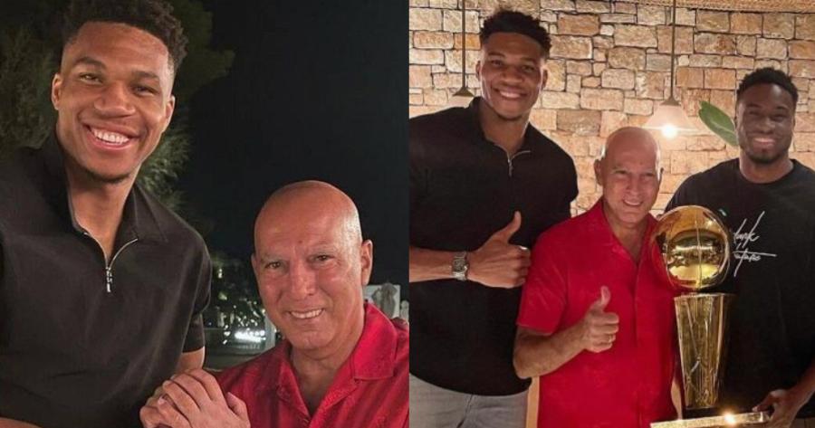 Ιστορική συνάντηση: Γκάλης και Αντετοκούνμπο μαζί