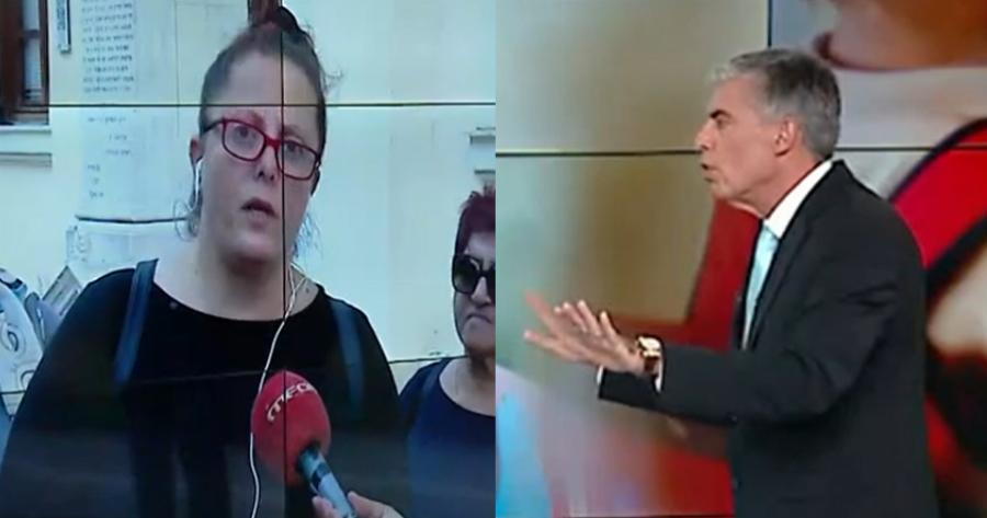 “Άναψαν τα αίματα” στο πλατό του Live News: Αρνήτρια και Ευαγγελάτος ήρθαν σε αντιπαράθεση