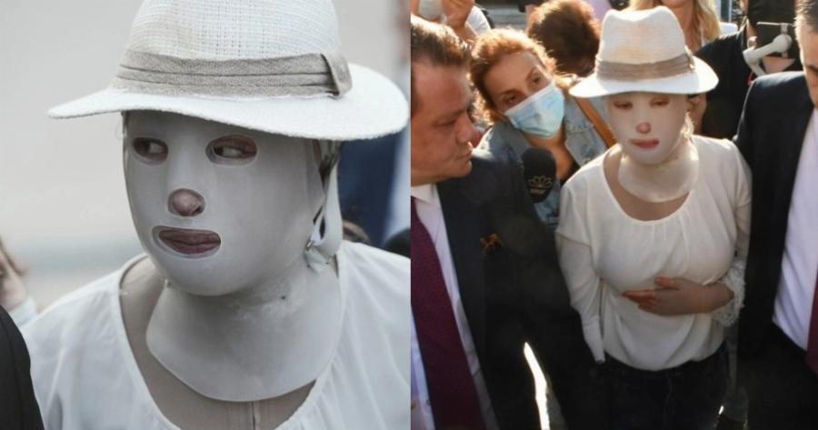 Με ειδική μάσκα στην άφιξή της στο δικαστήριο η Ιωάννα Παλιοσπύρου – Συγκλονιστικές στιγμές για όλη την Ελλάδα