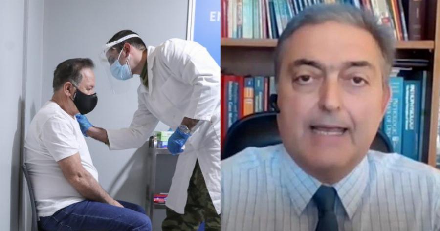 «Η 3η δόση είναι 100% ασφαλής. Εξασφαλίζει καλύτερη ανοσία»: Οι δηλώσεις του Θεόδωρου Βασιλακόπουλου