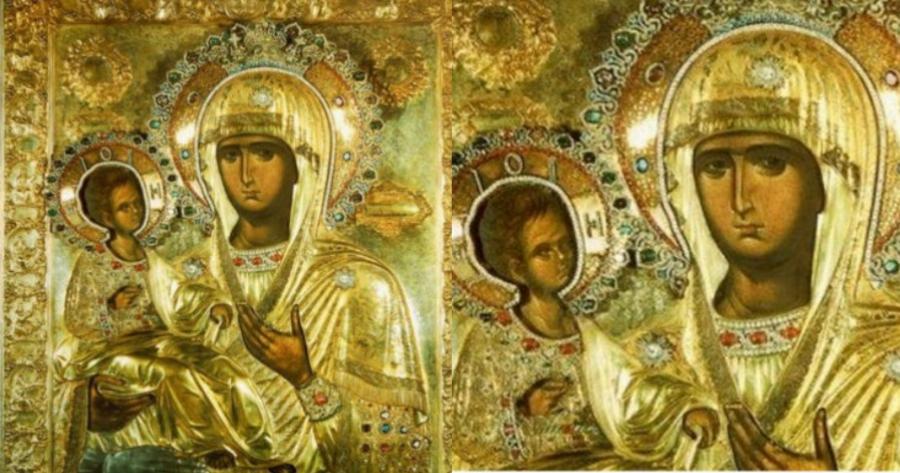 Η μοναδική εικόνα της Παναγίας μας με τα Τρία Χέρια – Που φυλάσσεται και τι συμβολίζει