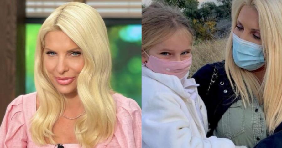 Σάλος στο διαδίκτυο με την φωτογραφία της μικρής Μαρίνας με την Ελένη Μενεγάκη