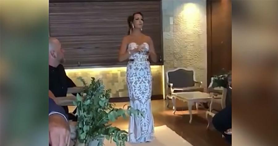 Κωφάλαλος γαμπρός ξεσπά σε κλάματα όταν βλέπει την νύφη να τραγουδά στην νοηματική