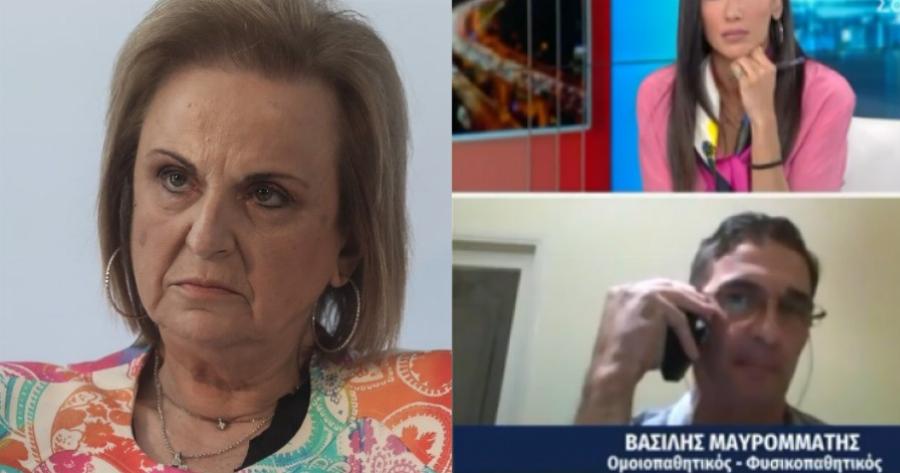 Ομοιοπαθητικός ξεσπά κατά γιατρού για τα εμβόλια του κορωνοϊού – Χαμός σε ζωντανή σύνδεση