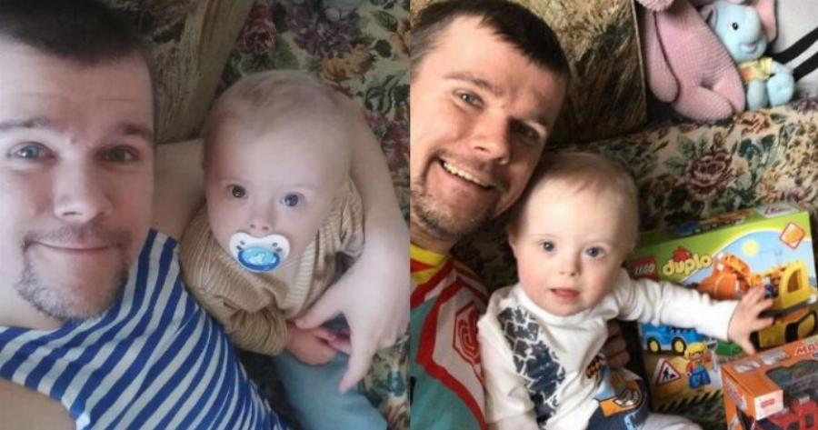 Ήρωας πατέρας αποφάσισε να μεγαλώσει μόνος του το γιο με σύνδρομο Down, αφού η μητέρα δεν το ήθελε