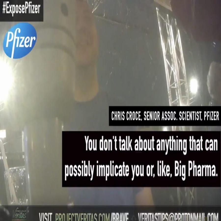 «Παγίδευσαν» επιστήμονες στην εταιρεία με κρυφή κάμερα! – Ανατριχίλα στην Αμερική με την Pfizer