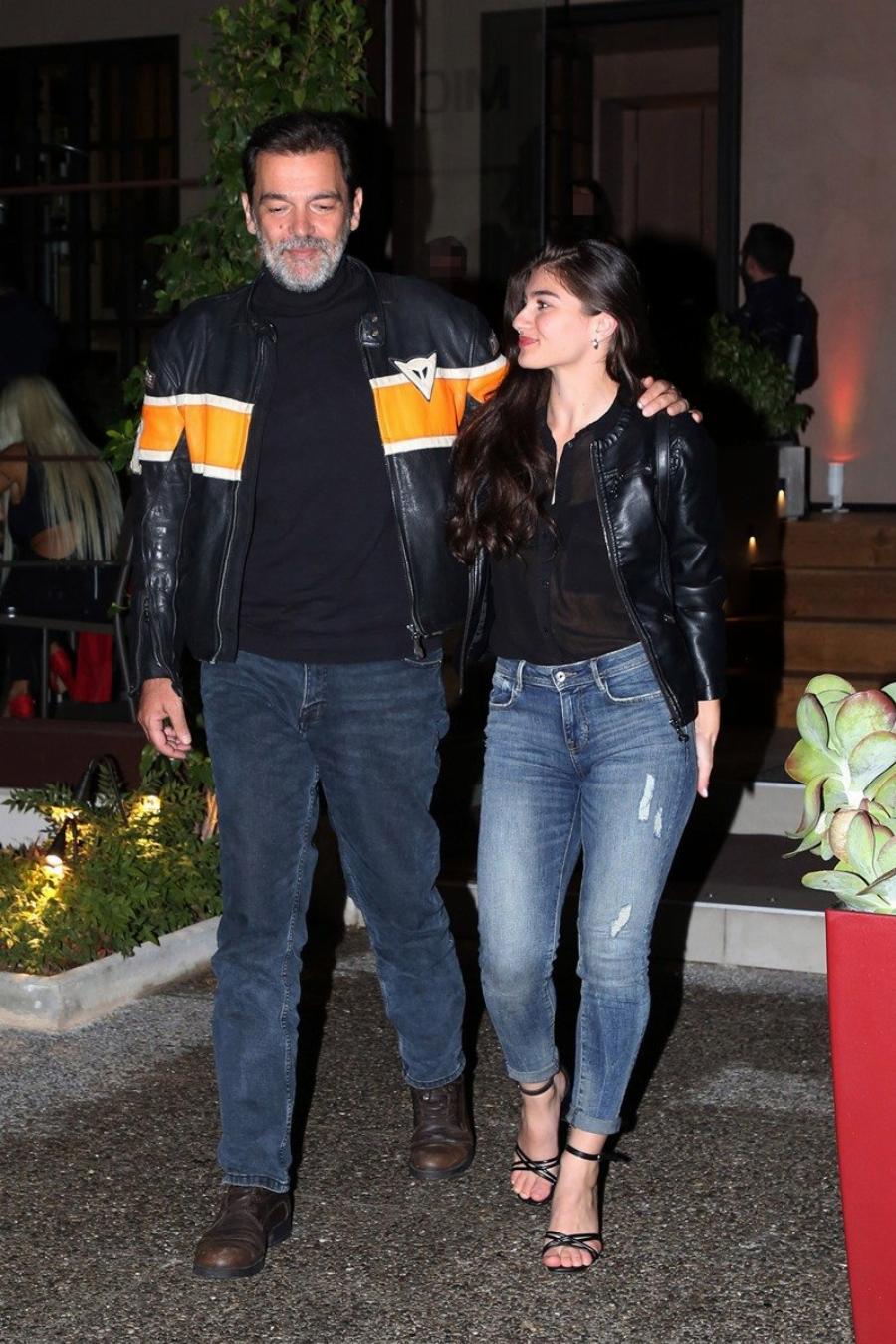 Βραδινή έξοδος για τον Κωνσταντίνο Καζάκο με την 23χρονη σύντροφό του