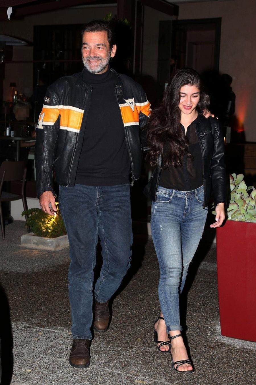 Βραδινή έξοδος για τον Κωνσταντίνο Καζάκο με την 23χρονη σύντροφό του