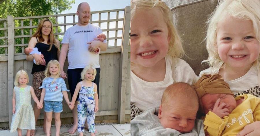 Μητέρα γέννησε 2 φορές δίδυμα μέσα σε 3 χρόνια – χωρίς εξωσωματική!