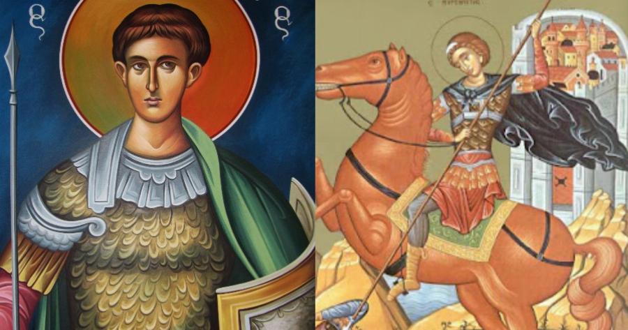 Σήμερα γιορτάζει ο Άγιος Δημήτριος ο Μεγαλομάρτυρας ο Μυροβλύτης