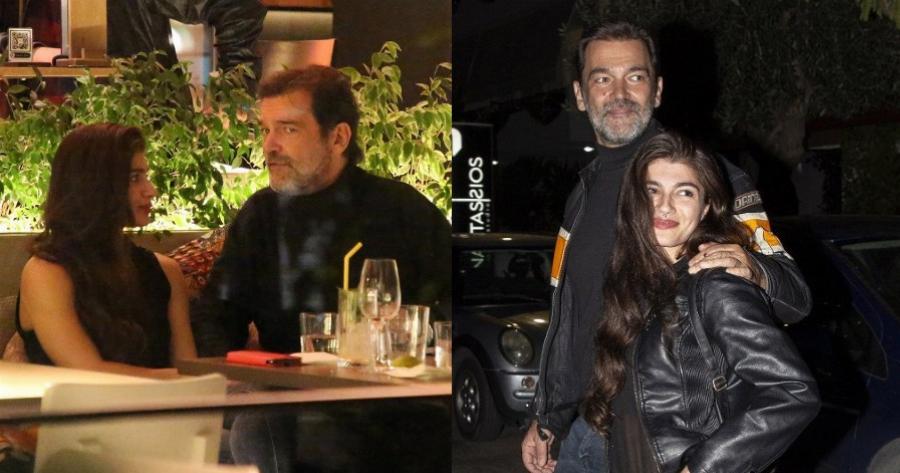 Βραδινή έξοδος για τον Κωνσταντίνο Καζάκο με την 23χρονη σύντροφό του