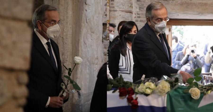 Σήμερα είναι μια βαριά μέρα για όποιον καταλαβαίνει – «Έσπασε» ο Σαμαράς για την Φώφη Γεννηματά