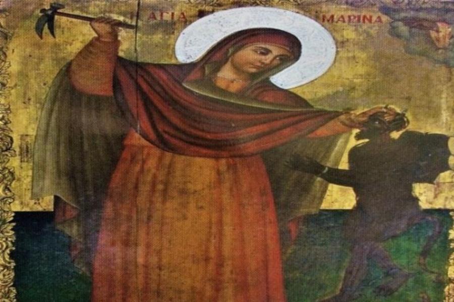 “Κύριε Ιησού Χριστέ Ελέησον τον διάβολο” – Η γιαγιά κοίταξε την εικόνα της Αγίας Μαρίνας