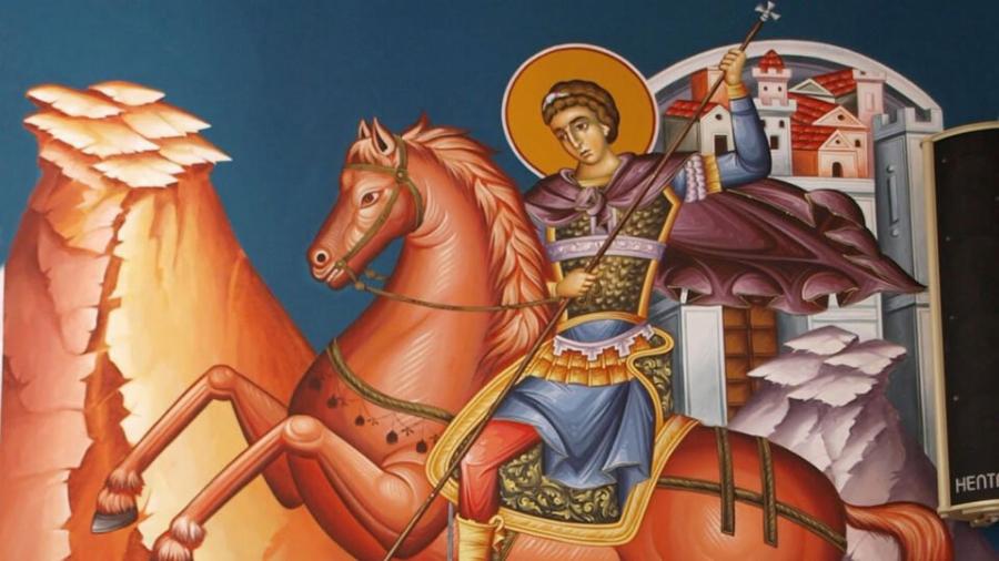 Ιστορία του Αγλίου Δημητρίου που συγκλονίζει:  Τότε ήταν που εμφανίστηκε έφιππος με το άλογό του και τις πήρε μαζί του