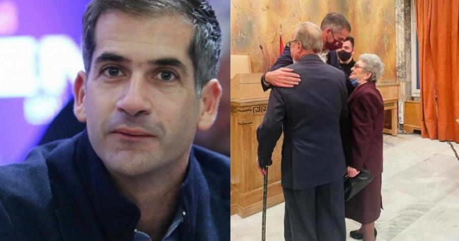 «Δεν ήθελε να με παντρευτεί, αλλά την κατάφερα» –  87χρονος που παντρεύτηκε χθες στο Δημαρχείο