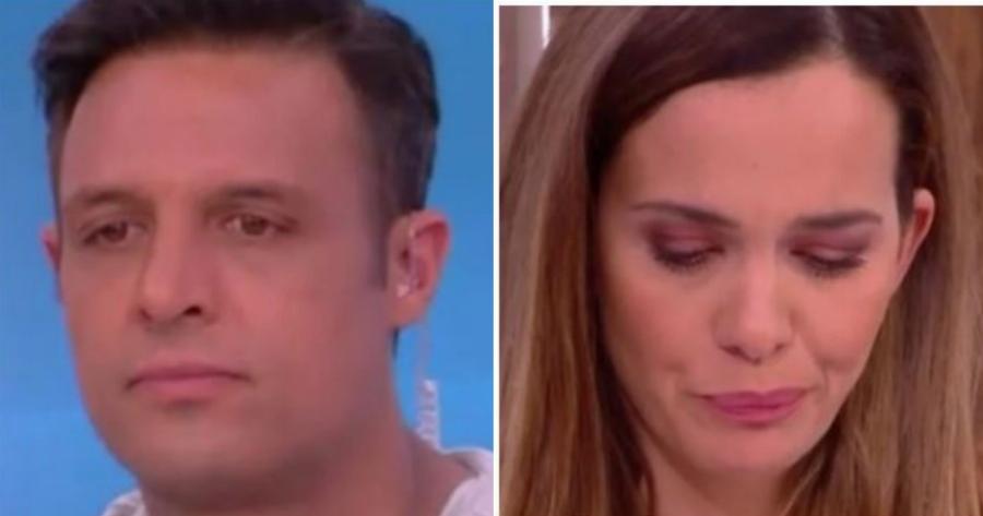 Σάββας Πούμπουρας – Ελιάνα Χρυσικοπούλου: Tα δάκρυα στον αέρα της εκπομπής