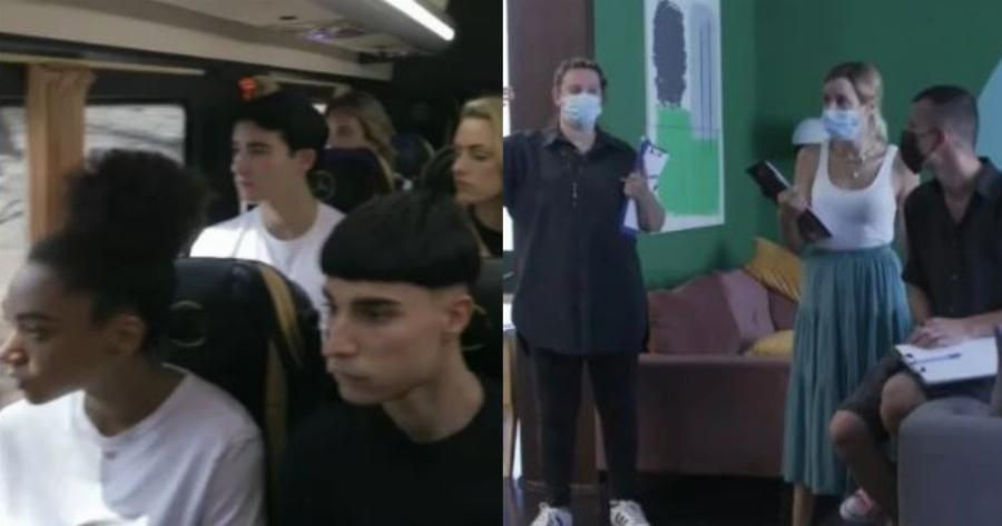 Φωτιά στην πολυτελή βίλα του GNTM: Η στιγμή που μεταφέρθηκαν εσπευσμένα τα μοντέλα σε ασφαλές σημείο