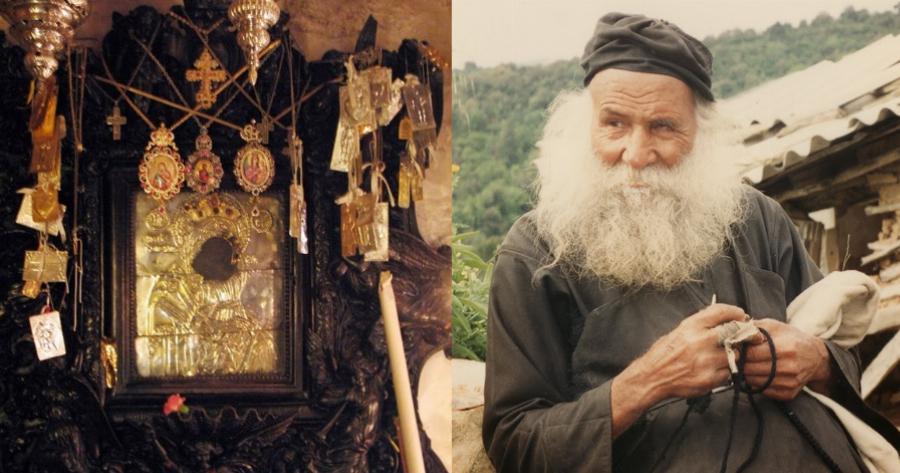 «Η Παναγία κάνει θαύματα, όταν βλέπει αγάπη, πίστη και ευλάβεια»: Η διήγηση του Γερο-Χαράλαμπου του Κομποσχοινά