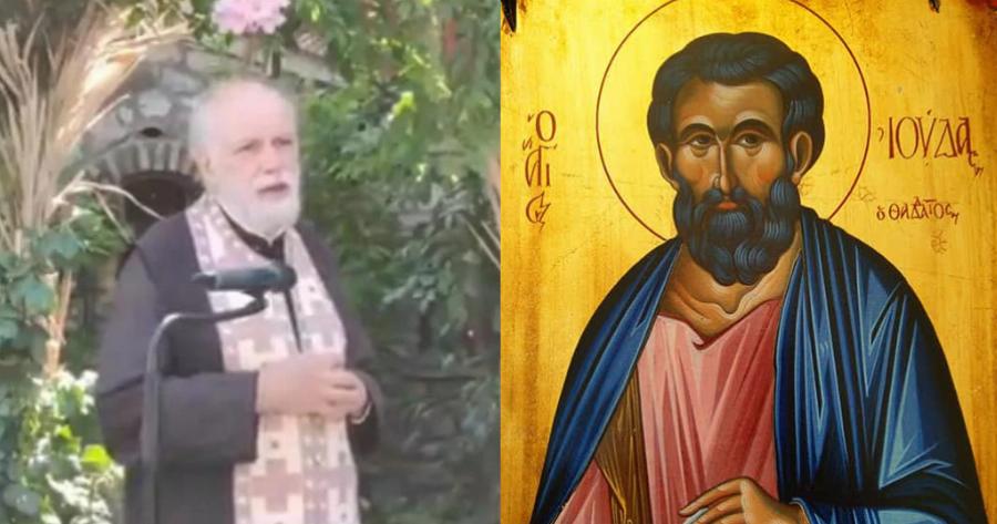 Το καντήλι του Αγίου Ιούδα του Θαδδαίου άναψε από μόνο του: Τα λόγια του ιερέα των Αγίων Ισιδώρων Λυκαβηττού