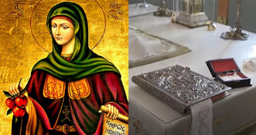 «Μη φοβηθείς, είμαι η Ρηνούλα. Αύριο θα έρθω να σε βοηθήσω»: Το θαύμα και η εμφάνιση της Αγίας Ειρήνης