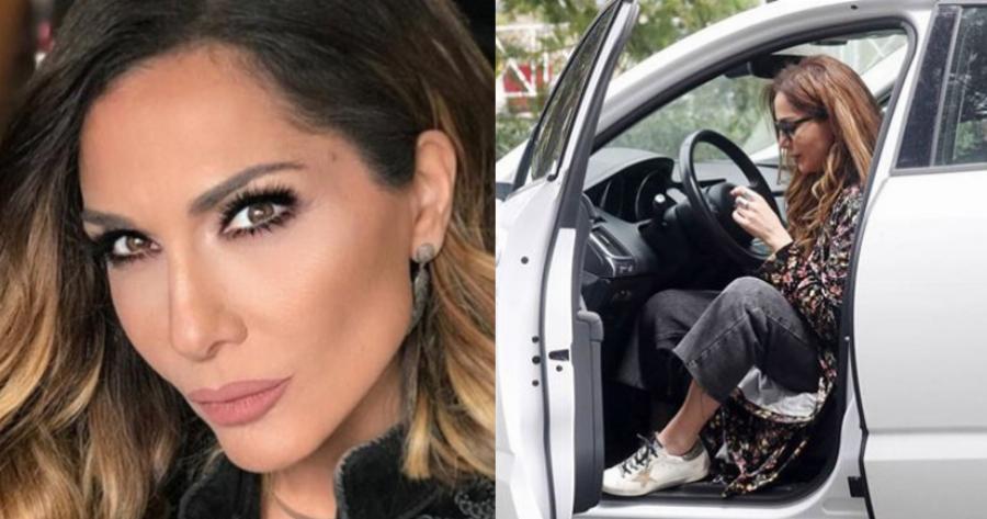 Δεν κατάλαβε τους παπαράτσι η Δέσποινα Βανδή: Αμακιγιάριστη και με φόρμες στο κέντρο της Αθήνας