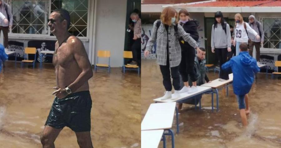 Γλέντι στο Twitter με τον «Μπάλλο»: «1η ώρα: Γλώσσα, 2η ώρα: Μαθηματικά, 3η ώρα: Κολύμβηση»