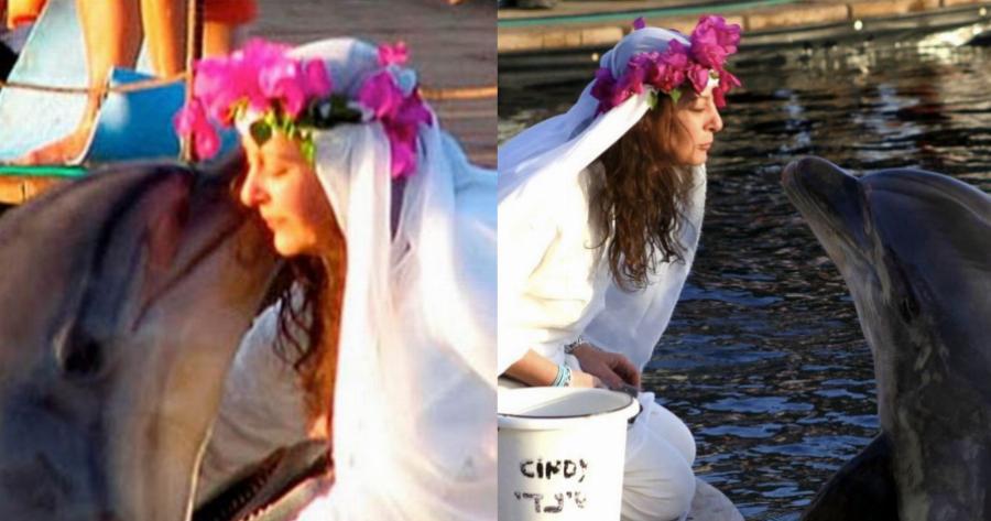 «Είμαι μονογαμική, δεν θα ξαναπαντρευτώ»: Γυναίκα παντρεύτηκε δελφίνι κι έμεινε χήρα