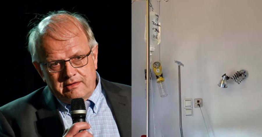 Έξαλλος ο Άκης Τσελέντης με την κίνηση να αφαιρεθούν τα εικονίσματα από τα δωμάτια νοσηλείας