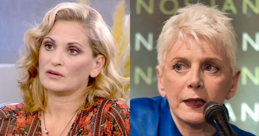 «Καταπέλτης» η Παπαθωμά στην κριτική της Έλενας Ακρίτα: «Οι επαγγελματίες κράχτες ποτέ δεν κράζουν χωρίς λόγο»